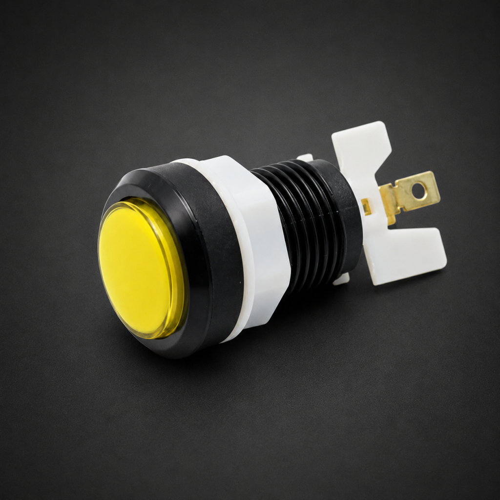 Small Round LED New Rotary LED Push Button